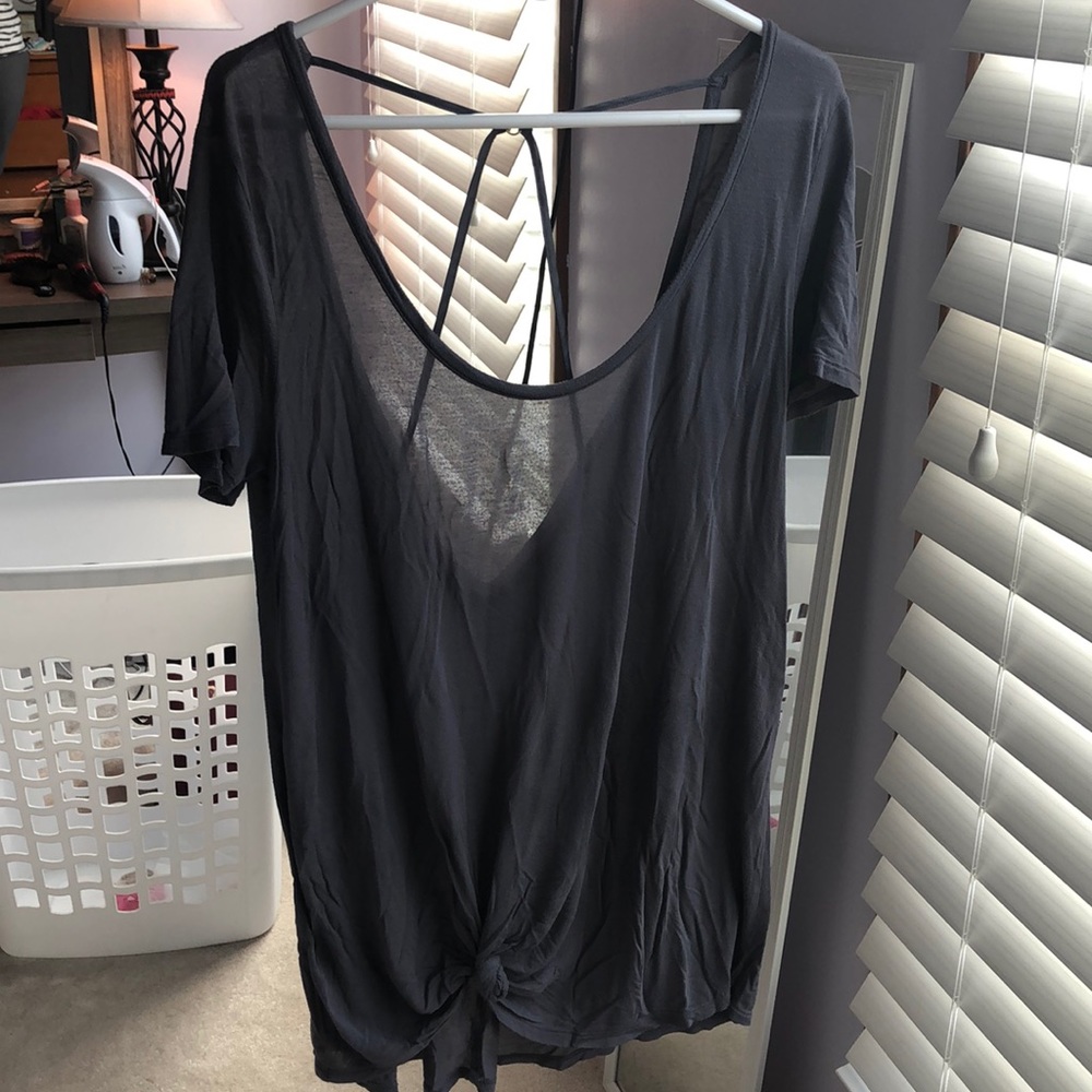 Victoria’s Secret open back shirt